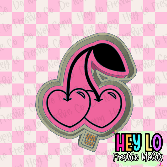 Cherry Hearts Freshie Mold