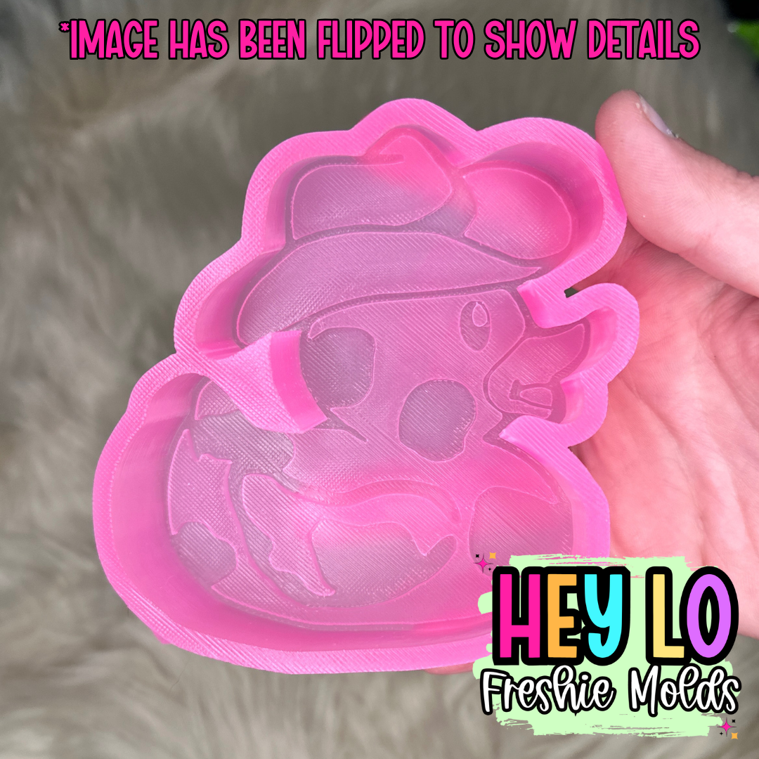 Cowboy Duck Silicone Mold