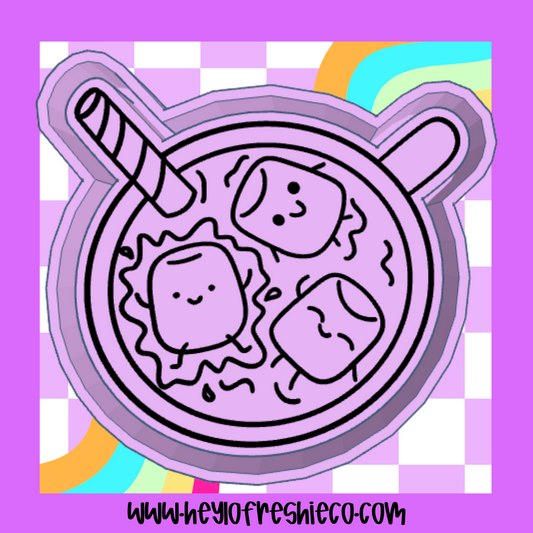 Marshmallow Pals Silicone Mold