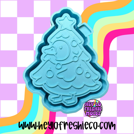 Christmas Tree Goose Silicone Mold