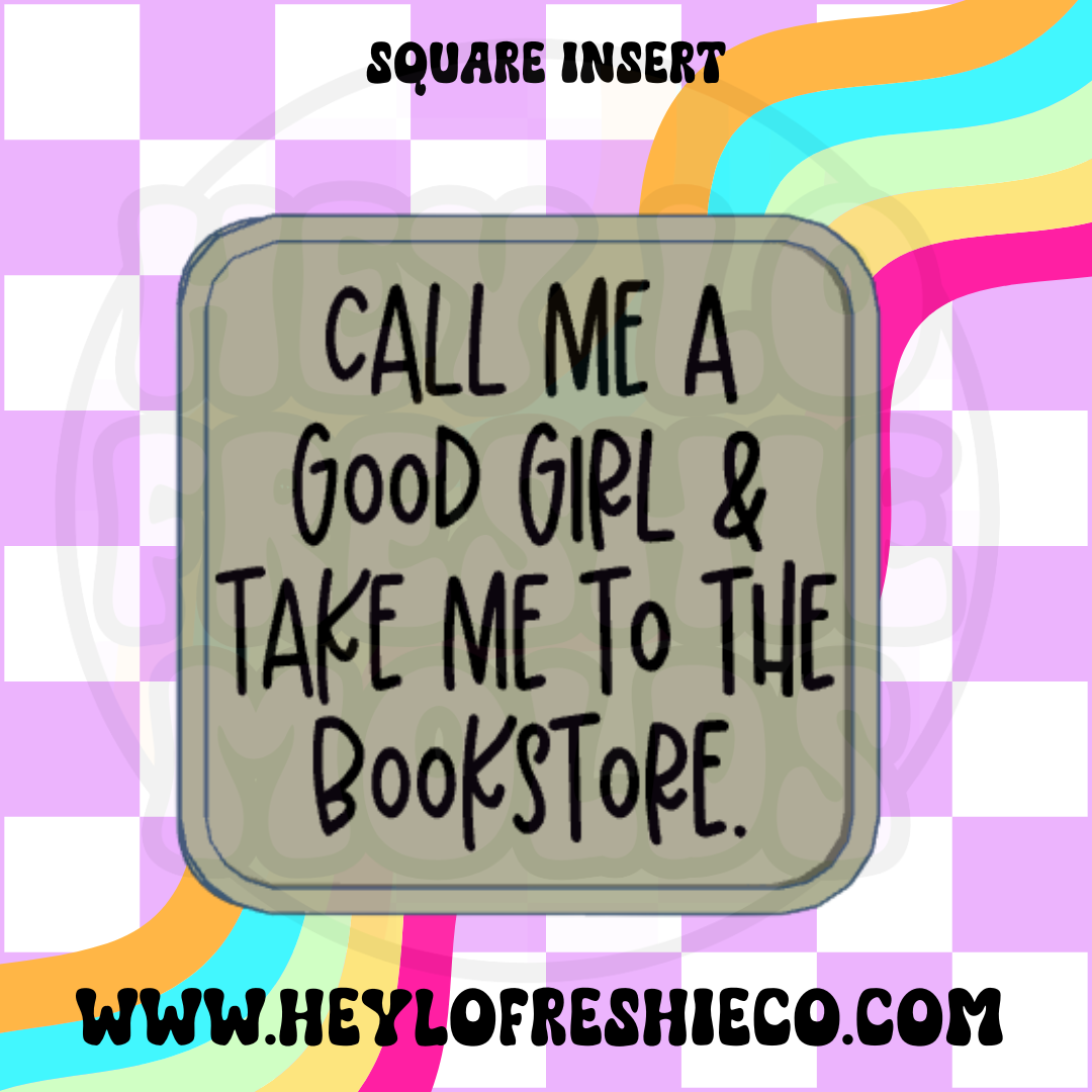 Square Inserts - Bookish Options