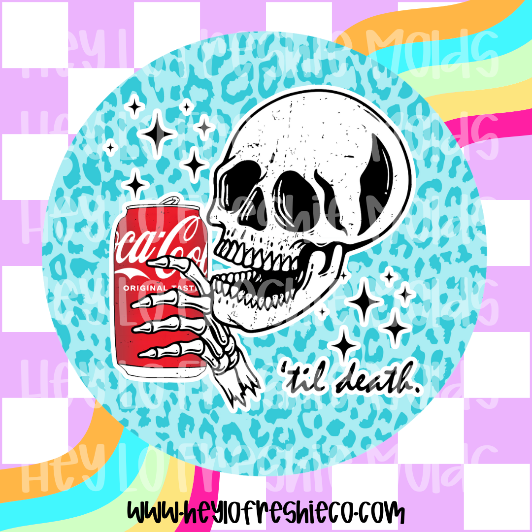 Round Cardstock 190 | Til Death - Coke