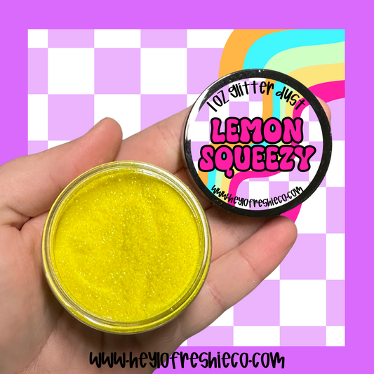 Lemon Squeezy Glitter Dust