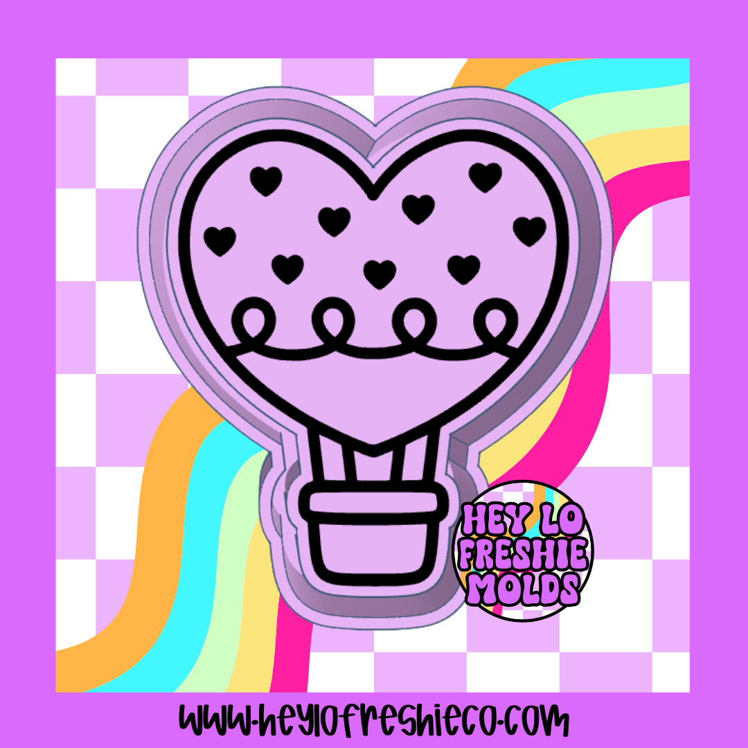 Heart Balloon Silicone Mold