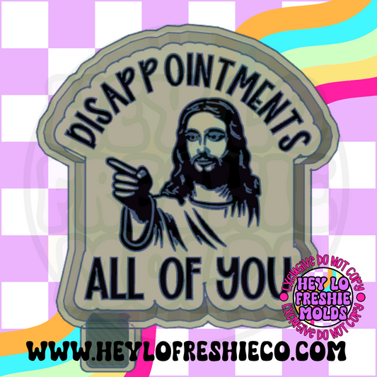 Disappointed Jesus Silicone Mold