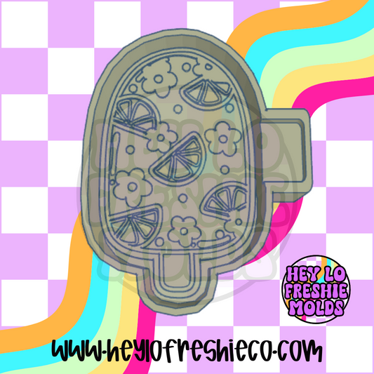 Lemon Popsicle Silicone Mold