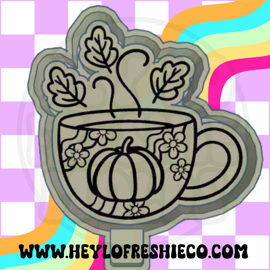 Fall Pumpkin Mug Silicone Mold