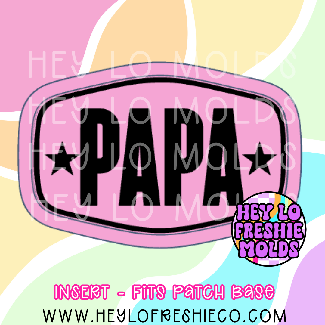 Hat Patch Insert - Papa