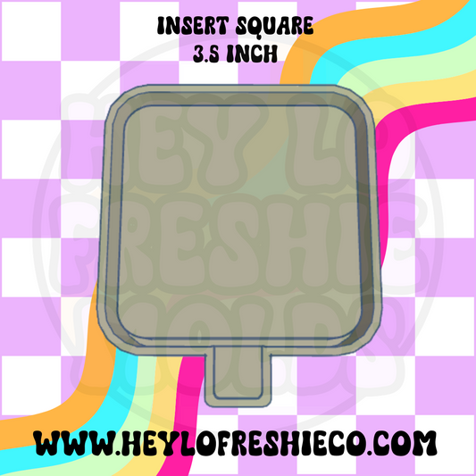 Insert Square Silicone Mold