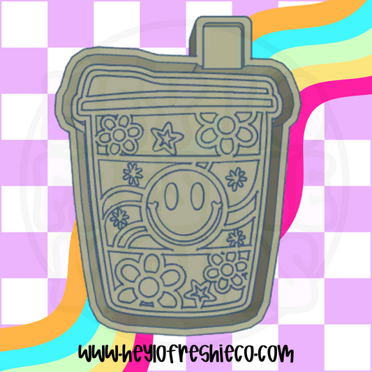 Groovy Coffee Silicone Mold