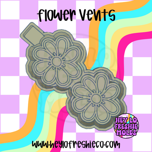 Flower Vent Set Silicone Mold