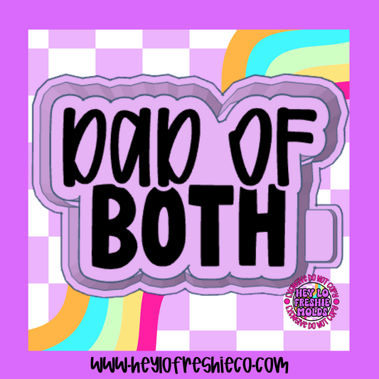 Dad Of Both Silicone Mold