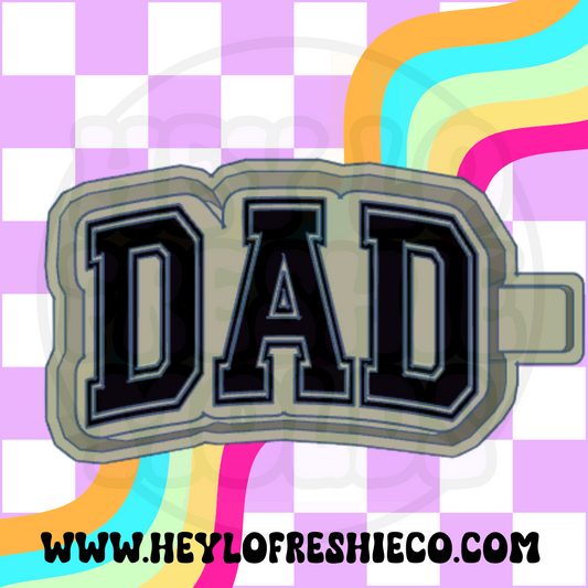 Dad Silicone Mold