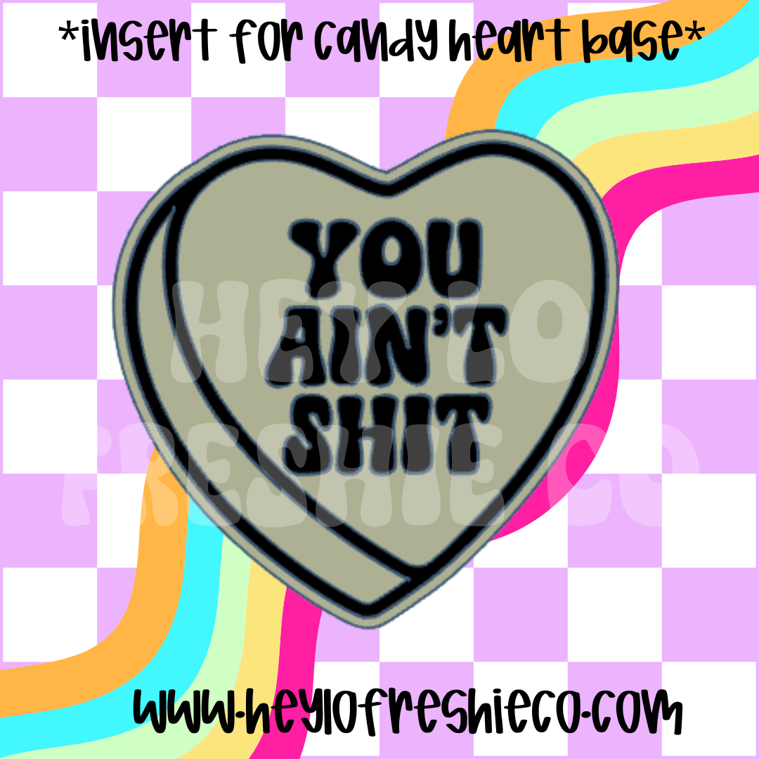 Candy Heart Silicone Mold Inserts