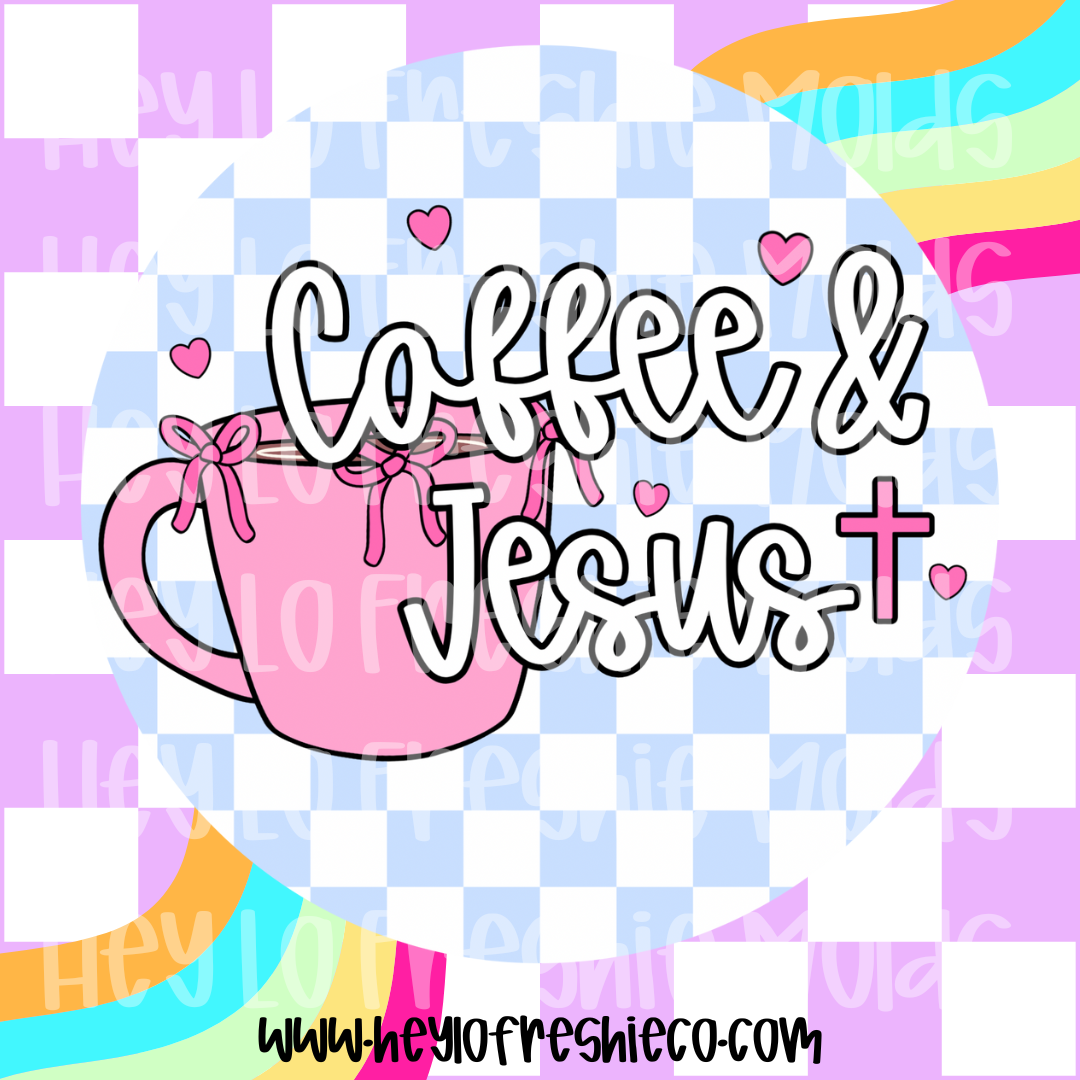 Round Cardstock | Coffee & Jesus