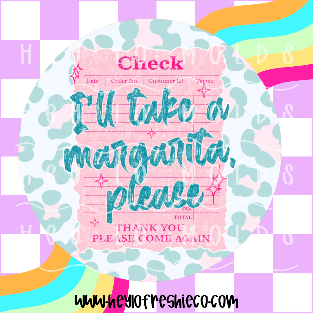 Round Cardstock 104 | I'll Take A Margarita