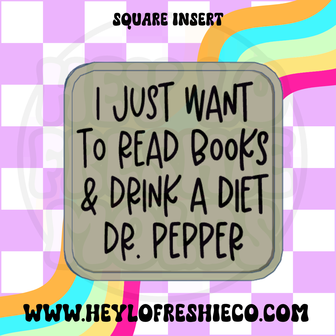 Square Inserts - Bookish Options