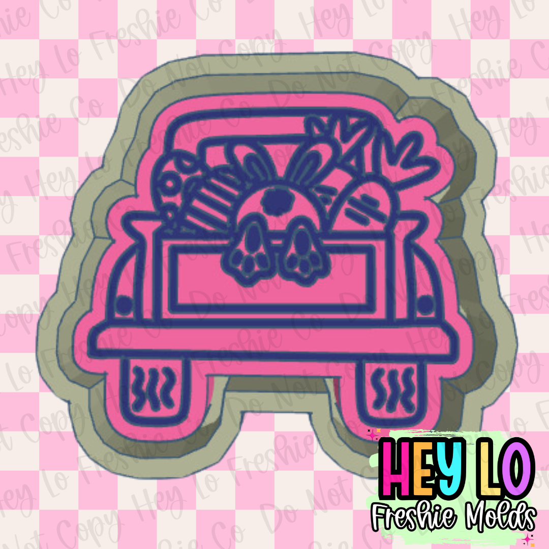 Easter Truck Silicone Mold