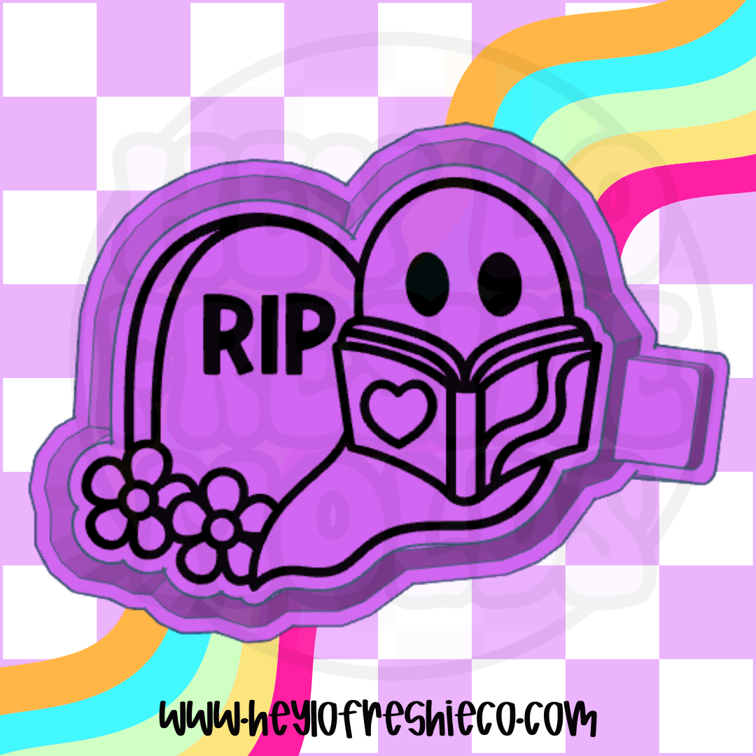 Reading Ghost Silicone Mold