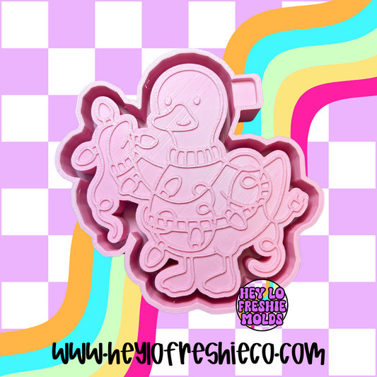 Christmas Light Goose Silicone Mold