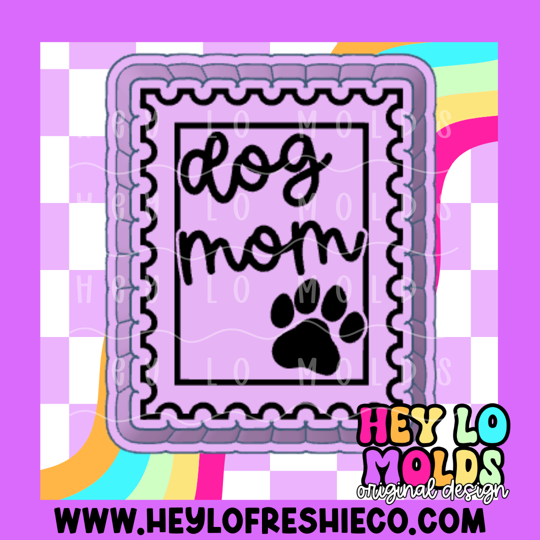 Dog Mom Stamp Silicone Mold