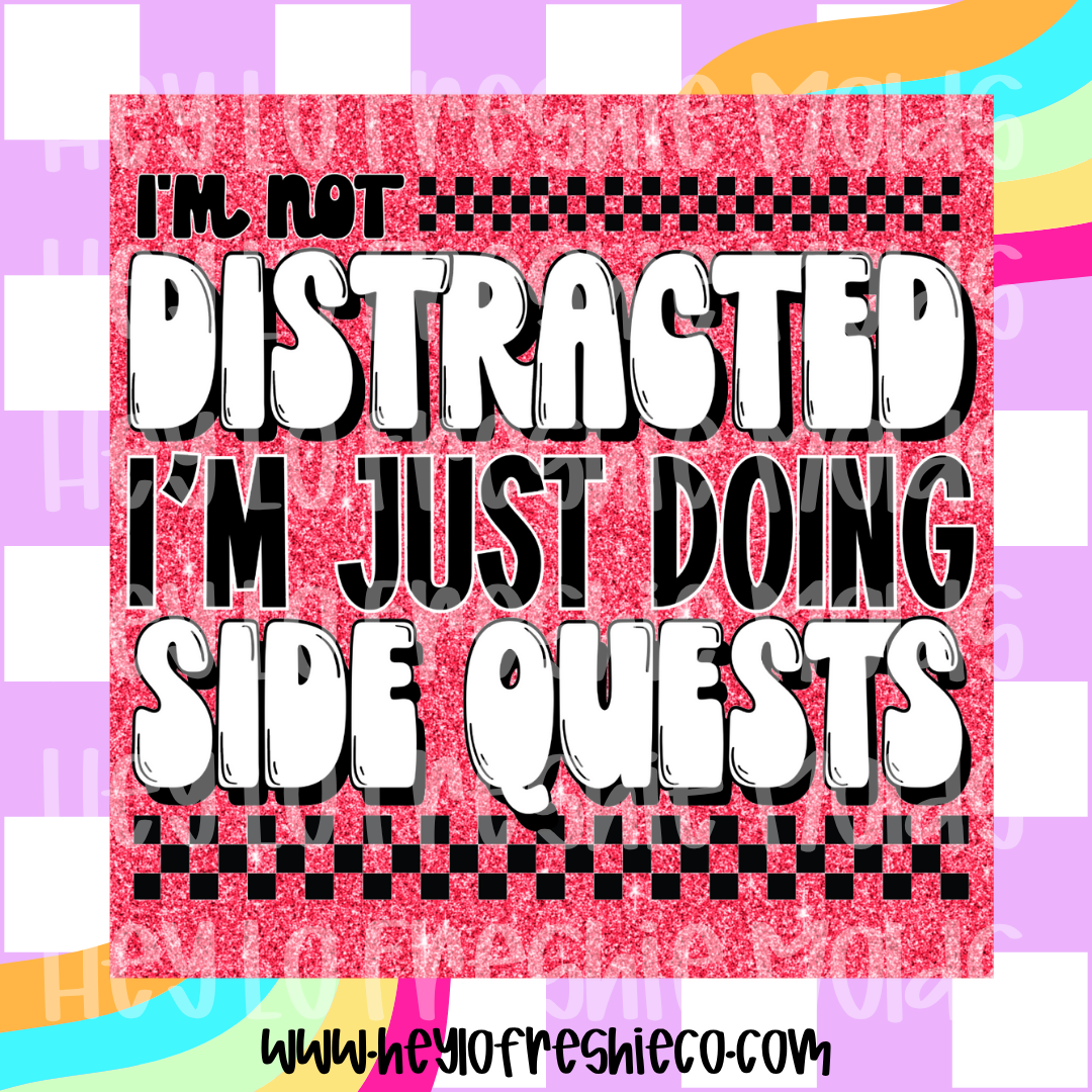 Square Cardstock | I'm Doing Side Quests