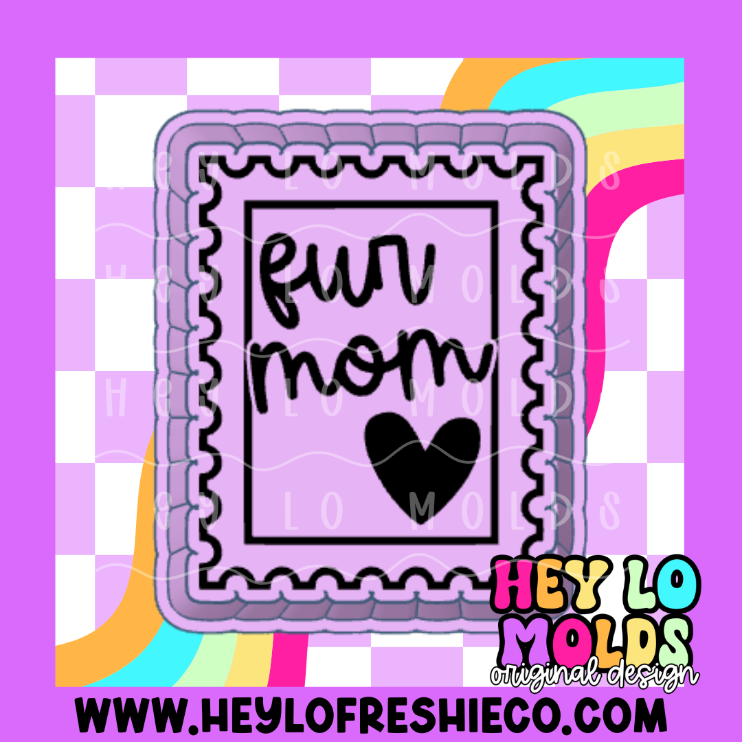 Fur Mom Stamp Silicone Mold