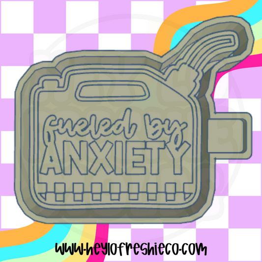 Fueled By Anxiety Silicone Mold