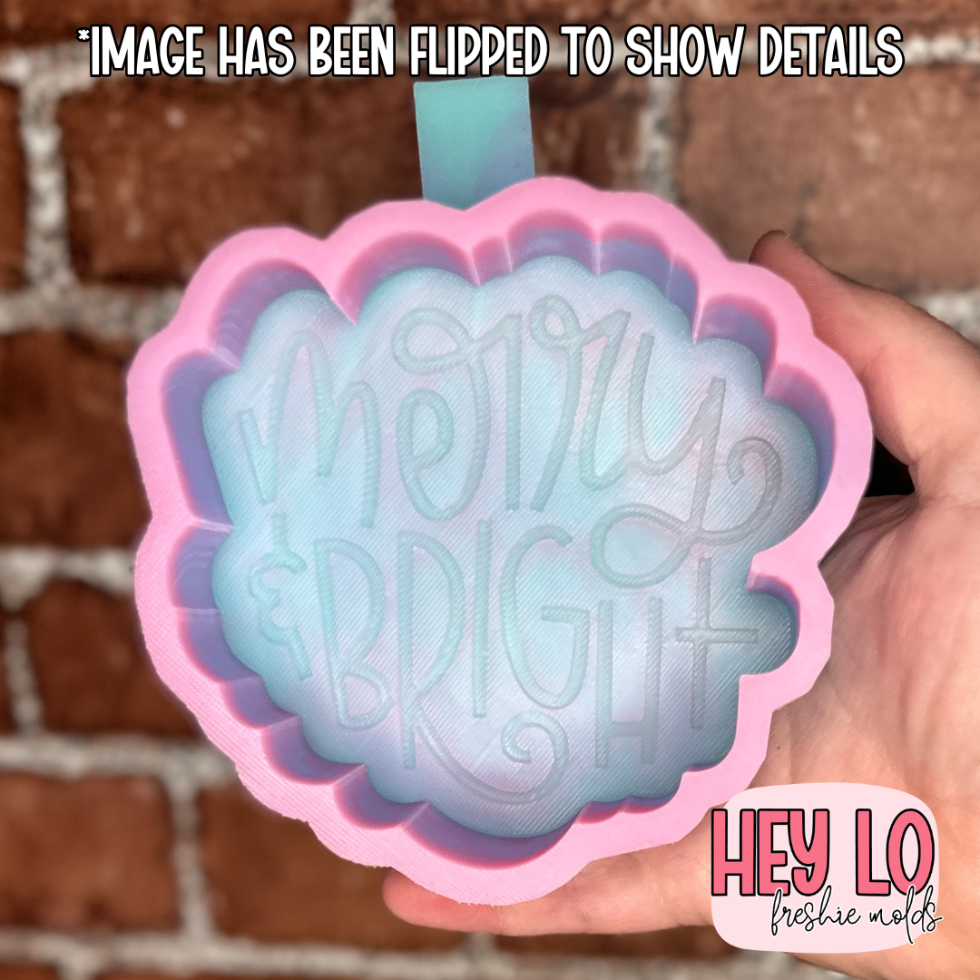 Merry And Bright Silicone Mold