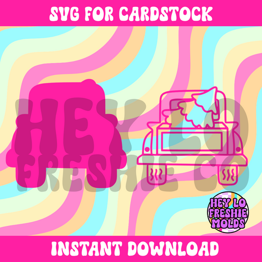 Christmas Tree Truck | SVG DIGITAL DOWNLOAD