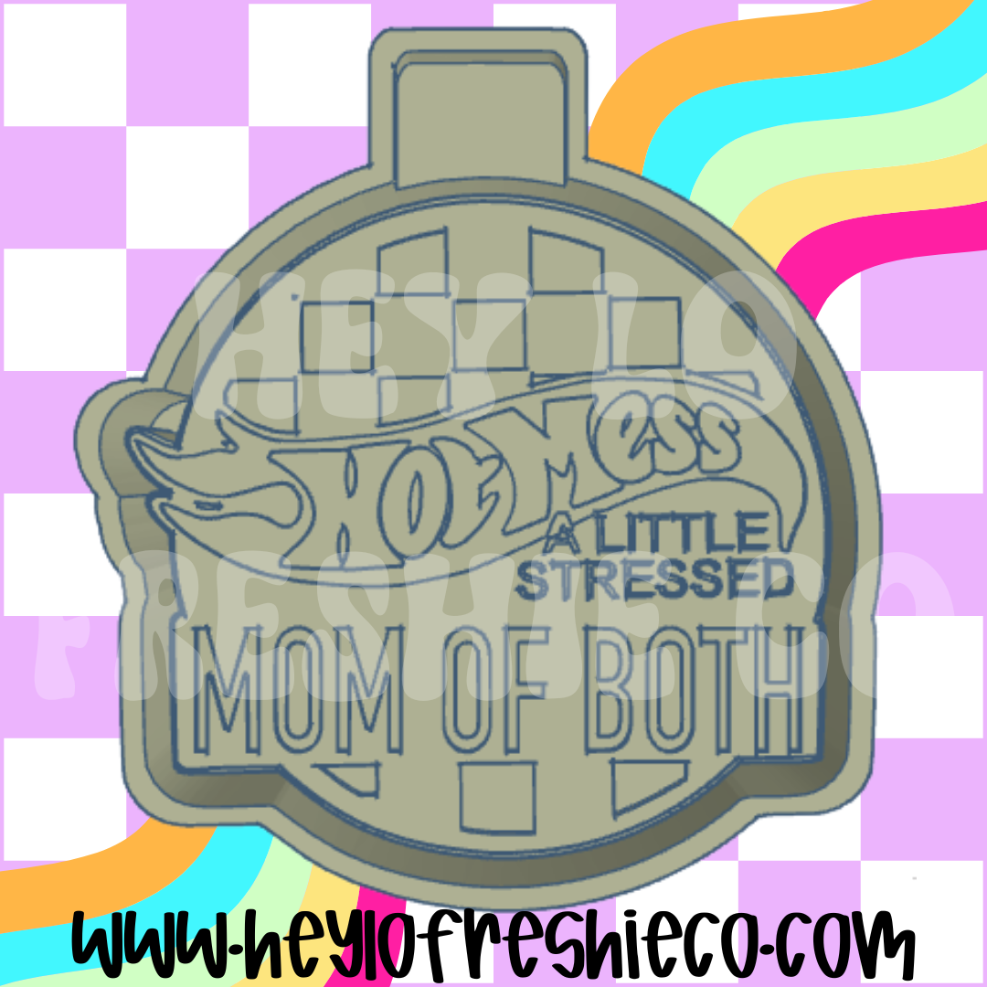 Hot Mess Mom of Both Silicone Mold