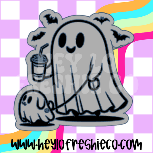 Ghost Walking Dog Silicone Mold