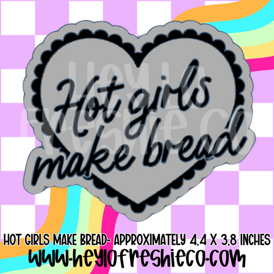 Hot Girls Make Bread Silicone Mold