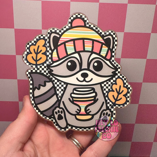 Fall Raccoon Cardstock Grab Bag