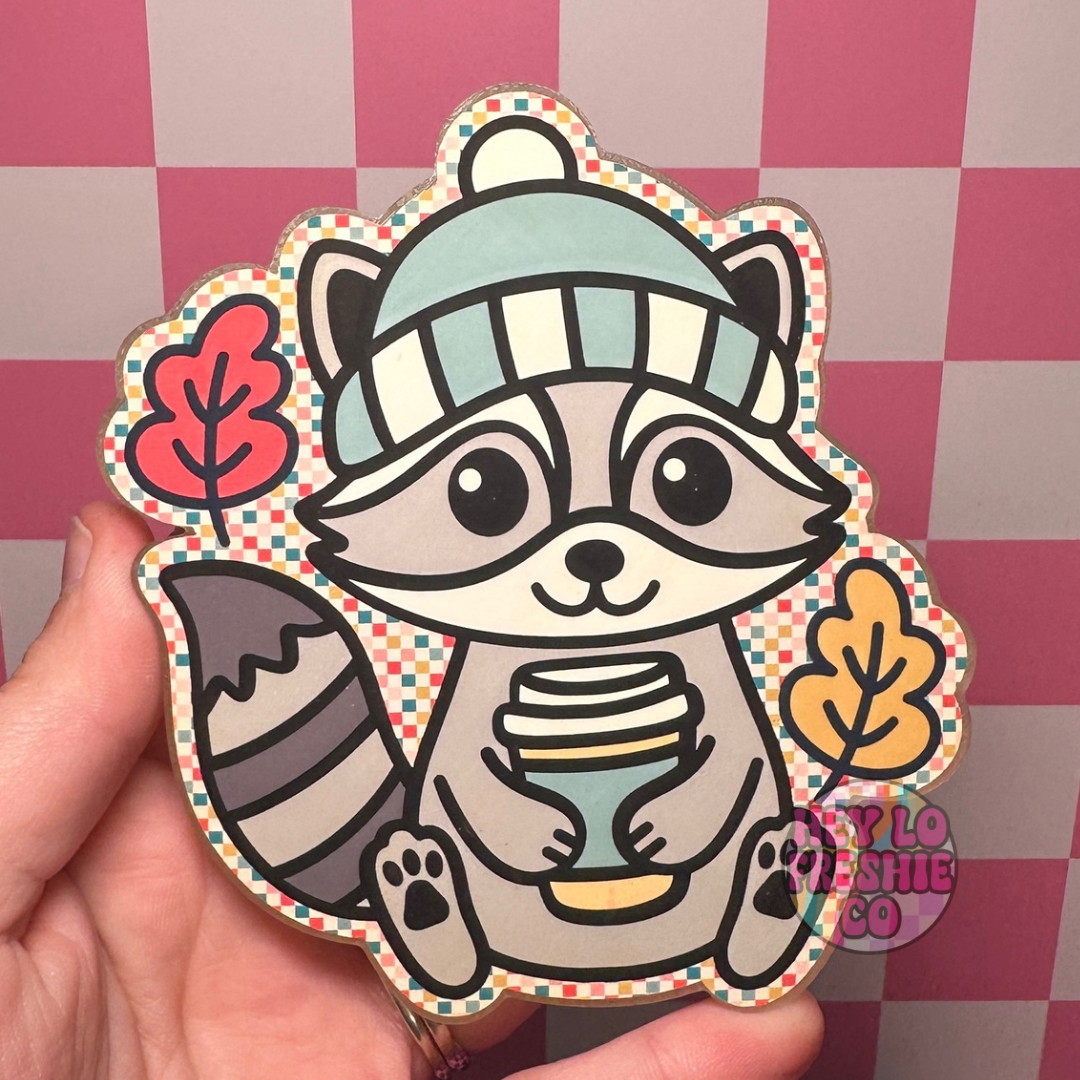 Fall Raccoon Cardstock Grab Bag