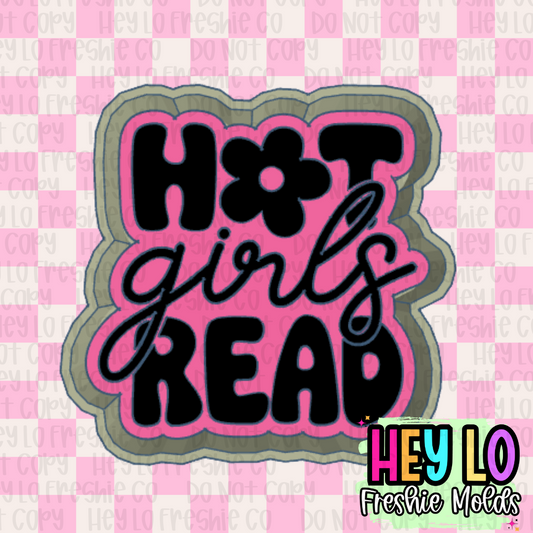 Hot Girls Read Silicone Mold