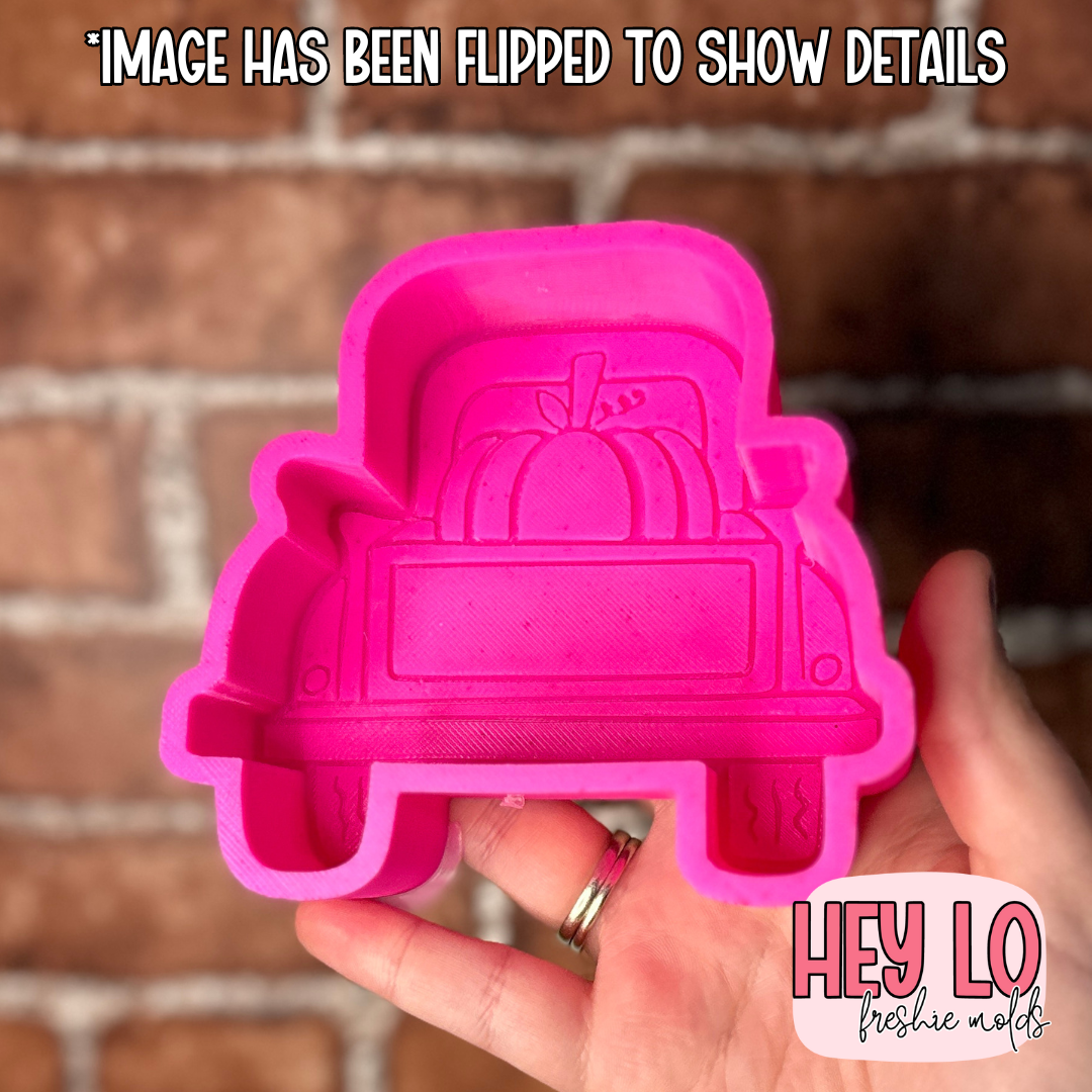 Pumpkin Truck Silicone Mold