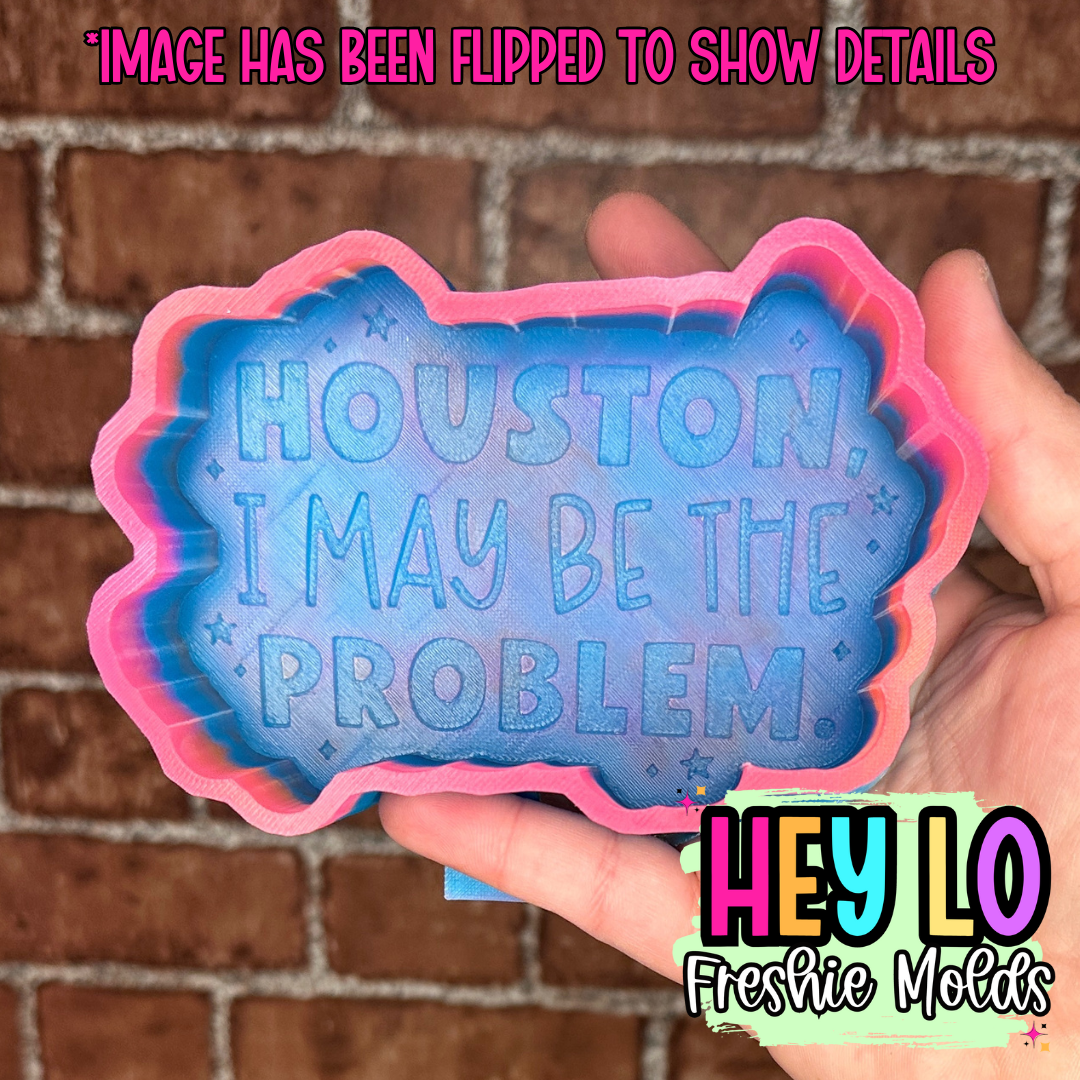 Houston I May Be The Problem Silicone Mold