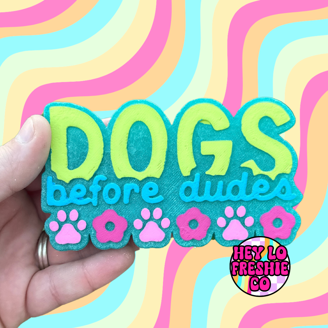 Dogs Before Dudes Silicone Mold