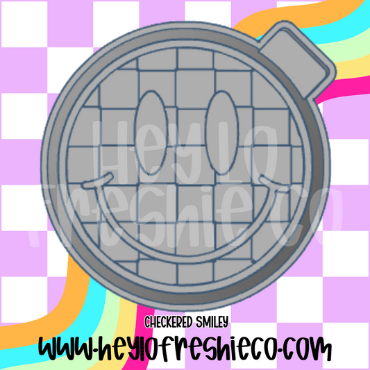 Checkered Smile Silicone Mold