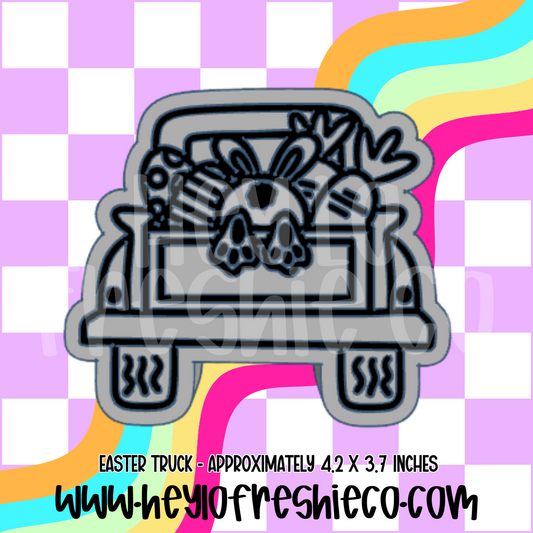 Easter Truck Silicone Mold