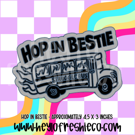 Hop In Bestie Silicone Mold