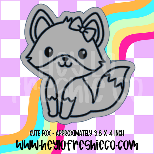 Cute Fox Silicone Mold