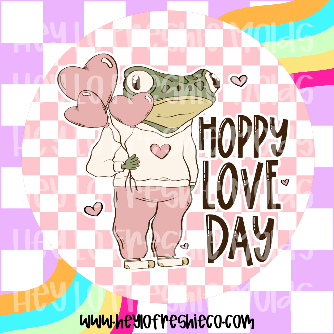 Round Cardstock | Hoppy Love Day