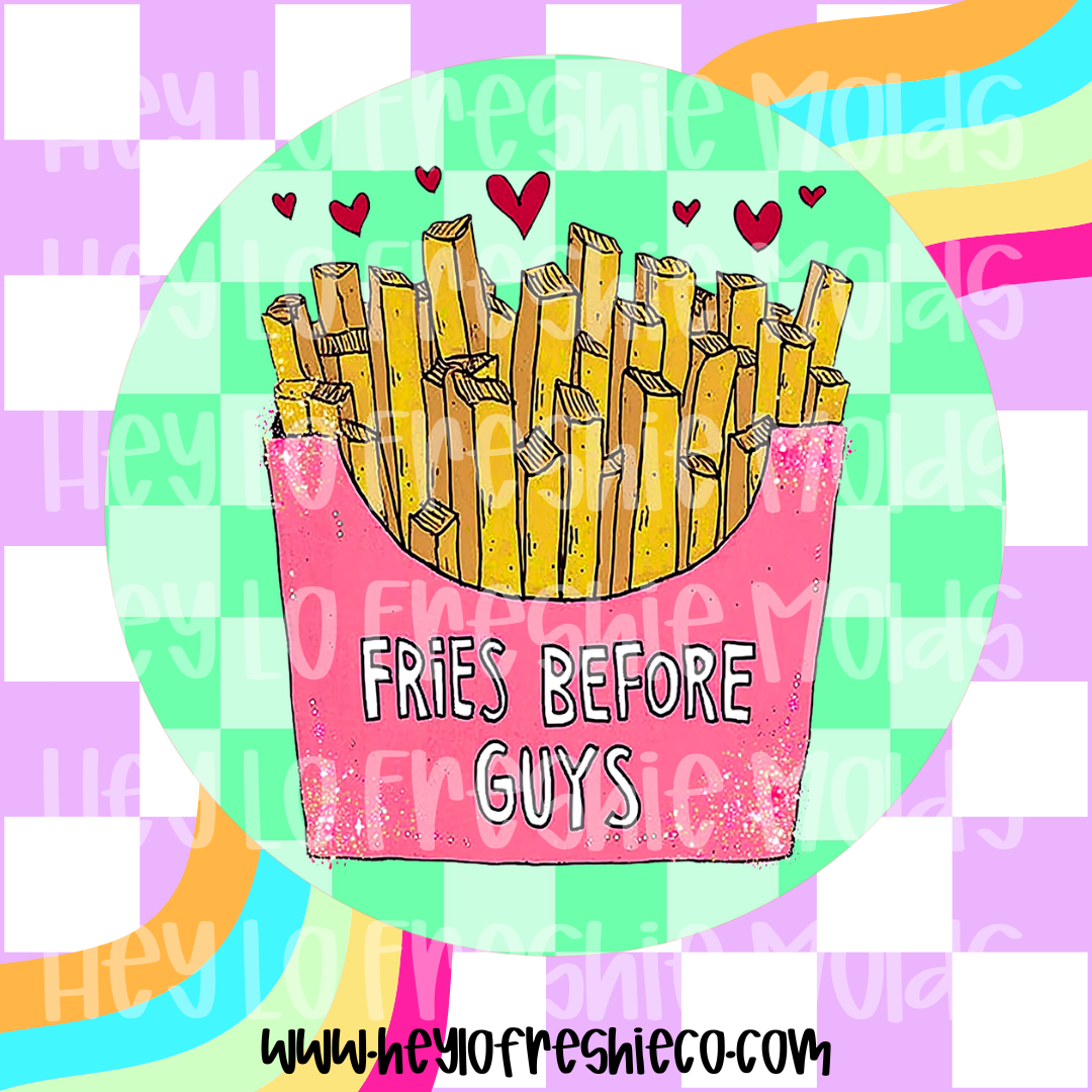 Round Cardstock | Fries Before Guys