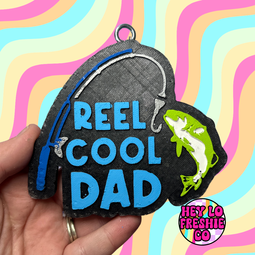 Reel Cool Dad Freshie Mold