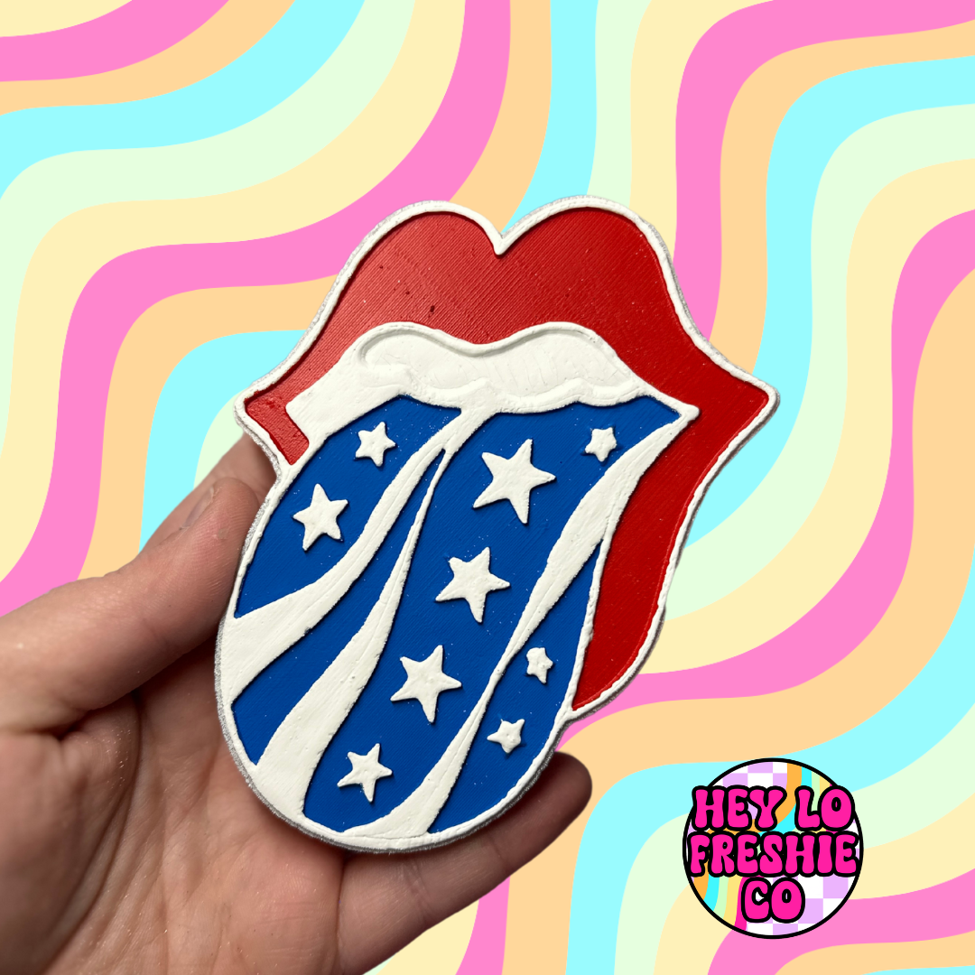 Patriotic Tongue Silicone Mold