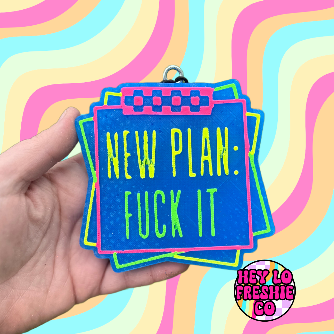 New Plan Fuck It Silicone Mold