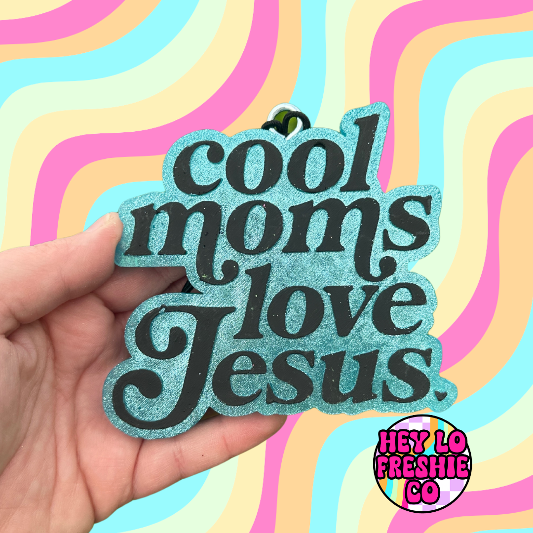 Cool Moms Love Jesus Silicone Mold