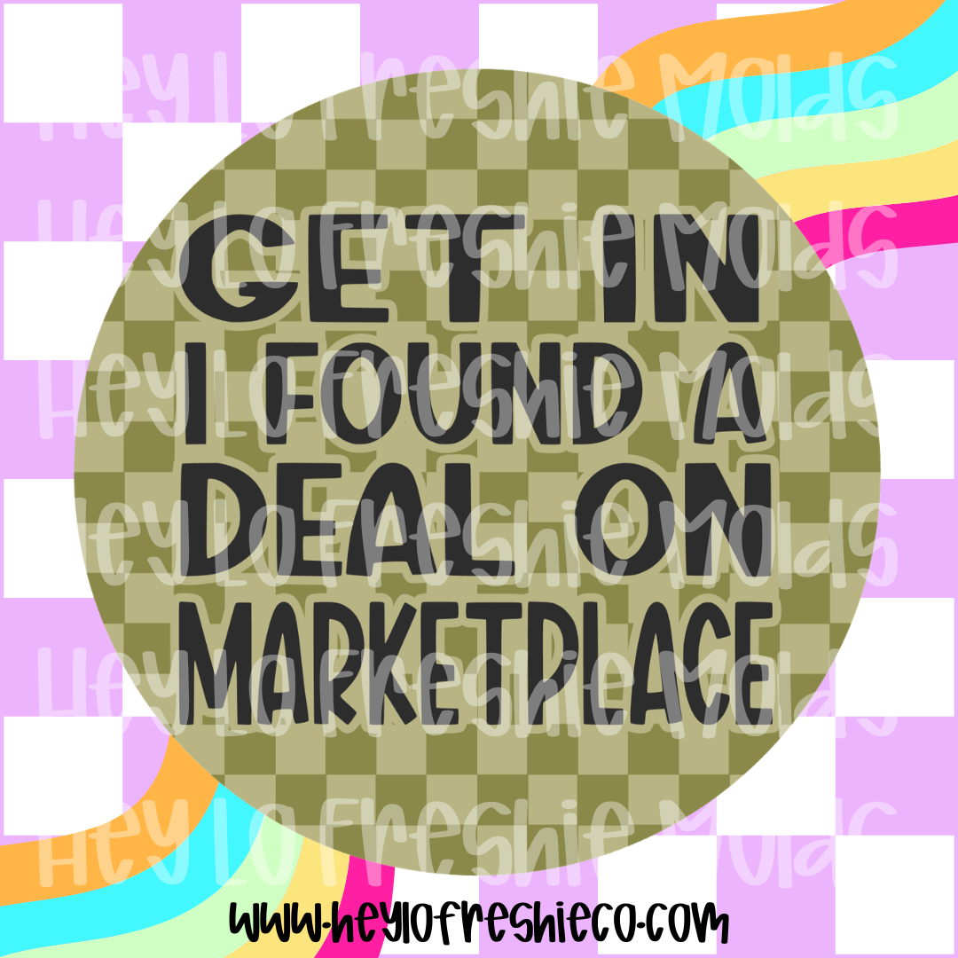 Round Cardstock | Get In I Found A Deal On Marketplace (Clean Version)